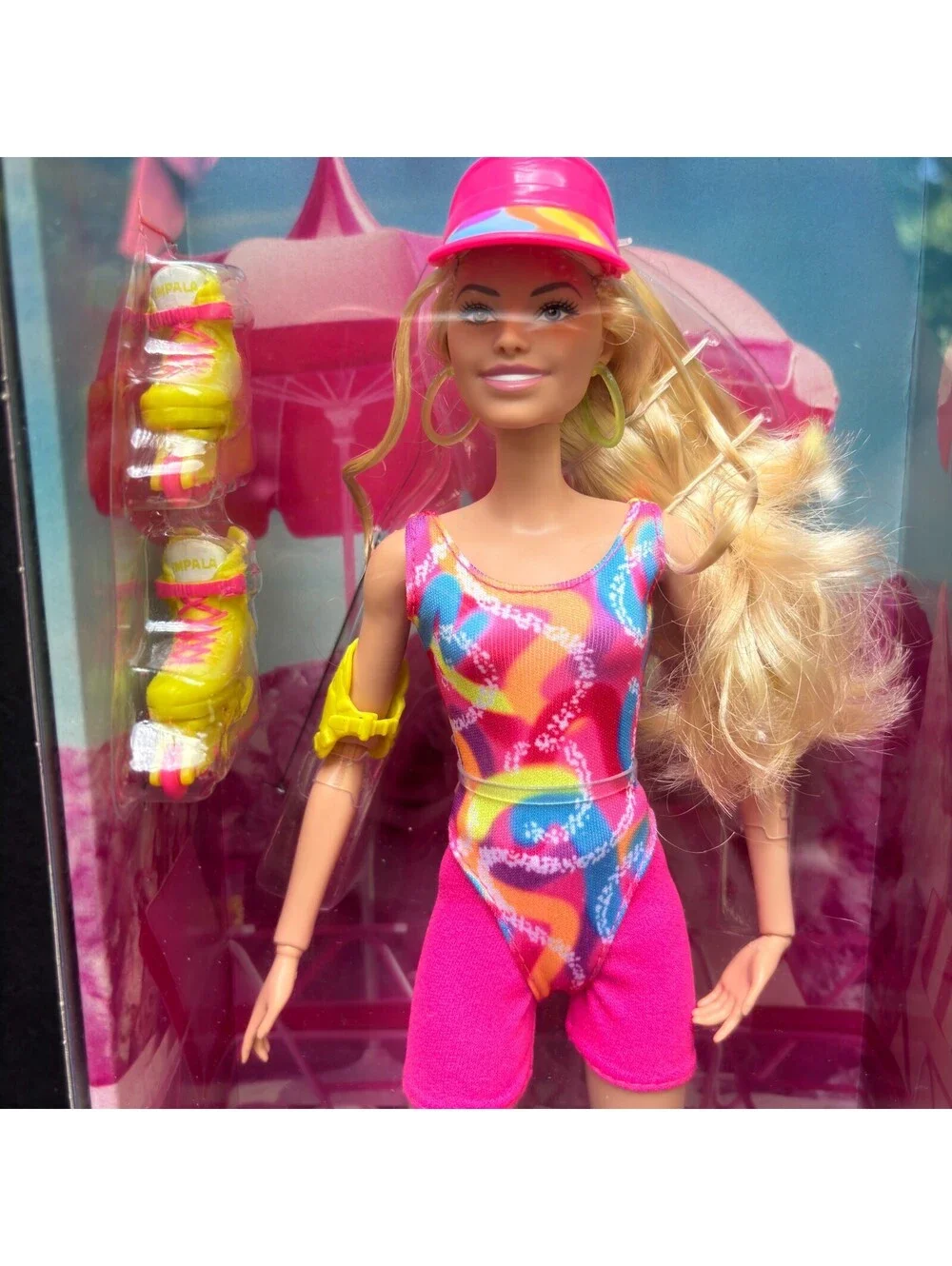 Barbie The Movie Collectible Doll Set Barbie & Ken Neon Inline Skating Outfit